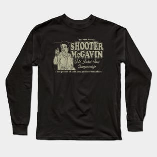 VINTAGE Happy Gilmore shooter mcgavin 1996 aNUAL Long Sleeve T-Shirt